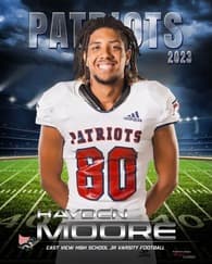 Hayden Moore Football recruiting profile image