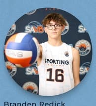 Branden Redick Men's Volleyball recruiting profile image