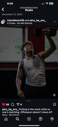 Yohance Johnson Football recruiting profile image
