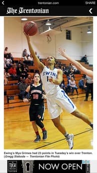 Mya Grimes Women's Basketball recruiting profile image