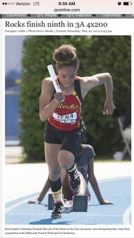 CEDREAHNA Kennedy Women's Track recruiting profile image