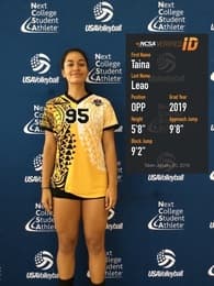 Taina Leao Women's Volleyball recruiting profile image