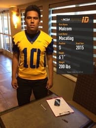 Malcom Macatiag Football recruiting profile image