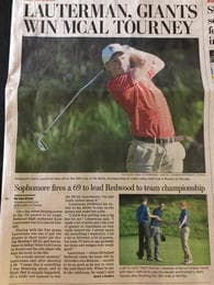 Kane Lauterman Men's Golf recruiting profile image