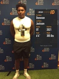 Donovan Jackson Football recruiting profile image