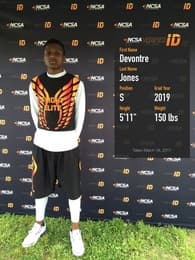 Devontre Jones Football recruiting profile image