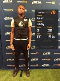 Jimmy Holiday Football recruiting profile image