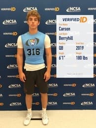 Blake Berryhill Football recruiting profile image