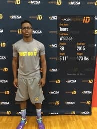 Toure Wallace Football recruiting profile image