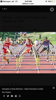 Colson Mcintyre Women's Track recruiting profile image