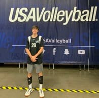 Drew Hauben Men's Volleyball recruiting profile image
