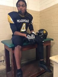 Jonte' Tinsley Football recruiting profile image