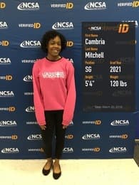 Cambria Mitchell Women's Basketball recruiting profile image