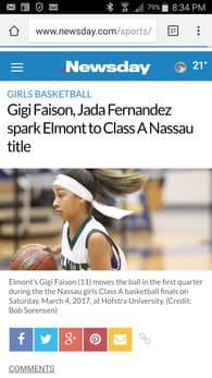 Giavanna Faison Women's Basketball recruiting profile image