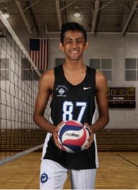Jaash Thakkar Men's Volleyball recruiting profile image