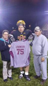 Isaiah Johnson Football recruiting profile image