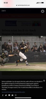 Leonardo Arreguin Baseball recruiting profile image