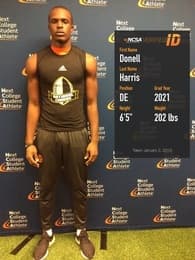 Donell Harris Football recruiting profile image