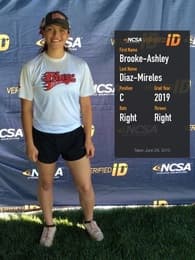 Brooke Diaz Softball recruiting profile image