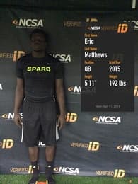 Eric Matthews Football recruiting profile image