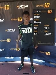 Isaiah Golden Football recruiting profile image