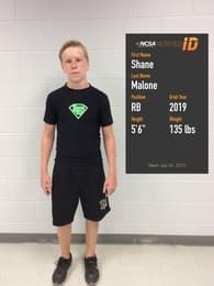 Shane Malone Football recruiting profile image
