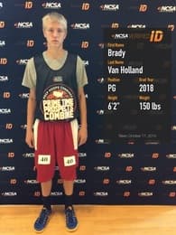 Brady Van Holland Men's Basketball recruiting profile image