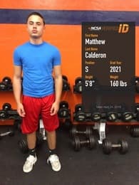Matthew Calderon Football recruiting profile image
