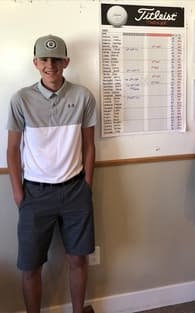 Jaxon Hutchings Men's Golf recruiting profile image