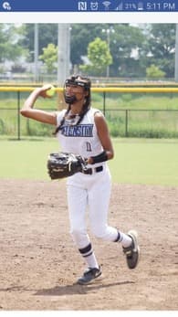 Jazmine Bellamy Softball recruiting profile image