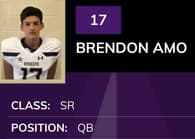 Brendon Amo Football recruiting profile image