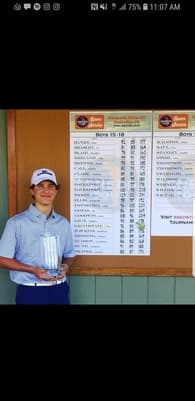 Riley Grindstaff Men's Golf recruiting profile image