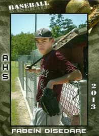 Fabein Disedare Baseball recruiting profile image