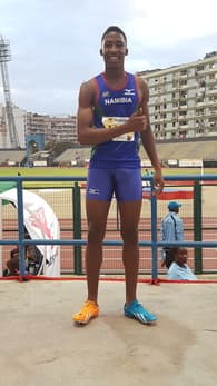 Zuriel April Men's Track recruiting profile image