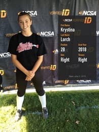 Krystina Lorch Softball recruiting profile image