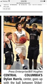 Dylan Harris Men's Basketball recruiting profile image