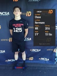 Chase Herrmann Football recruiting profile image