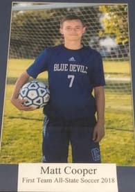 Matthew Cooper Men's Soccer recruiting profile image