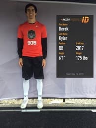 Derek Kyler Football recruiting profile image
