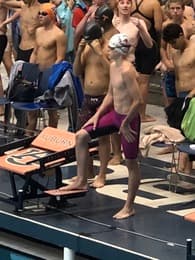 Aidan Saunders Men's Swimming recruiting profile image