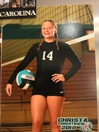 Christa Thompson Women's Volleyball recruiting profile image