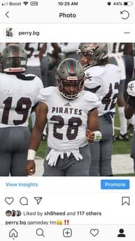 Perry Parker Football recruiting profile image