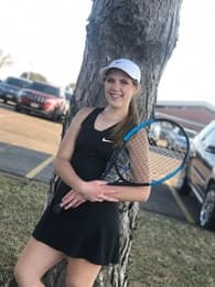Merci Hood Women's Tennis recruiting profile image