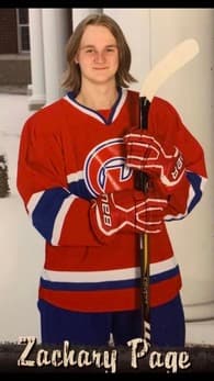 Zachary Page Men's Ice Hockey recruiting profile image