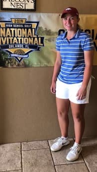Madison Holmes Women's Golf recruiting profile image