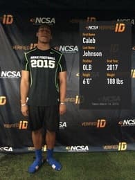 Caleb Johnson Football recruiting profile image