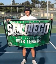 Brandon Wong Men's Tennis recruiting profile image
