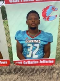 Ce'Darius Jefferies Football recruiting profile image