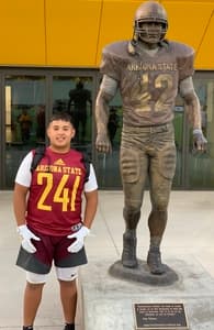 Xavier Catalan Football recruiting profile image