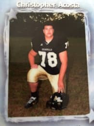 Christopher Acosta Football recruiting profile image